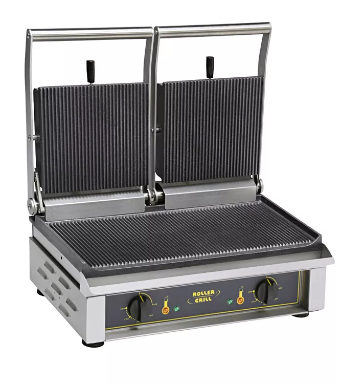 Begraafplaats Uitputten Pamflet Professional contact-grills : Cast-iron contact grill – large model for  hamburgers and steaks